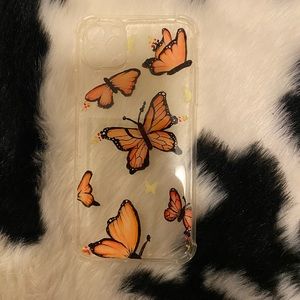 Brand New, Never Used Hand Painted Butterfly Phone Case for iPhone 11 Pro Max